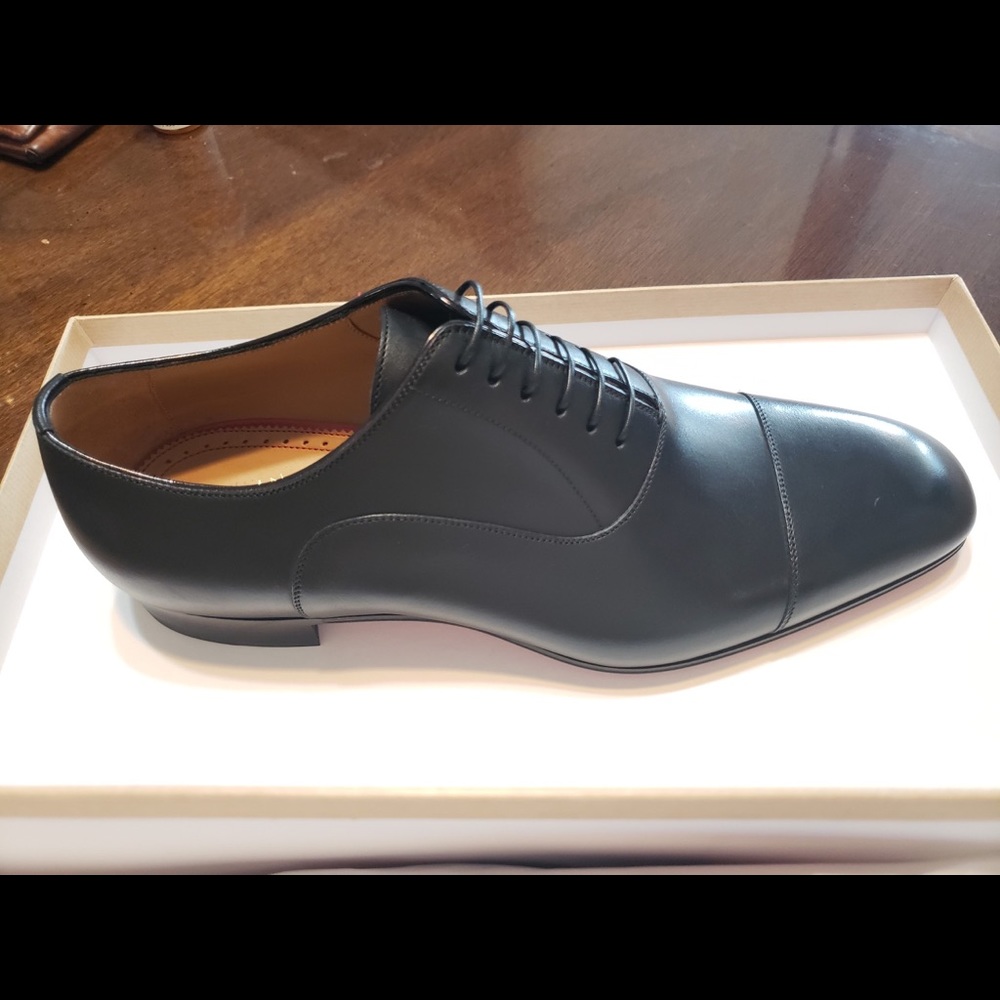 Greggo Men's Lace-Up Leather Dress Shoes